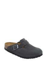Birkenstock - Boston Leve Charcoal - Mulai ir klumpės - Pilka