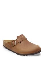 Birkenstock - Boston Leoi Cognac - Mulai ir klumpės - Ruda
