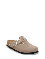 Birkenstock - Boston Rivet Leve Taupe - Plokščiakulniai bateliai - Smėlio
