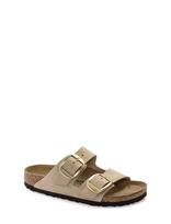 Birkenstock - Arizona Big Buckle Lenb - Plokščiapadžiai sandalai - Smėlio