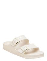Birkenstock - Arizona Eva - Plokščiapadžiai sandalai - Kreminė spalva