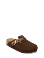 Birkenstock - Boston Braided Leoi/Leve Carafe - Plokščiakulniai bateliai - Ruda