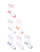 Nike - Nike Super Soft Marl Micro 6Pk - Kojinės - Balta