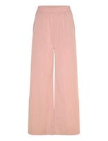 Rue De Tokyo - Prisila Crinkled Tencel - Plačios kelnės - Rožinė