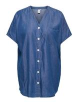 ONLY Carmakoma - Carbea S/S Tunic Dnm Gua - Tunika - Mėlyna