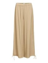 Object - Objhelin Mw Harem Pants E Ss Fair 26 - Plačios kelnės - Smėlio