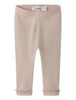 Lil'Atelier - Nbflayo Sup Slim Leggings Solid Lil - Tamprės - Rožinė