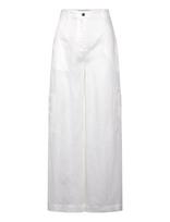 Copenhagen Muse - Cmnatuli-Pants - Plačios kelnės - Balta