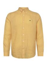 Morris - Douglas Linen Shirt-Classic Fit - Lininiai marškiniai - Oranžinė