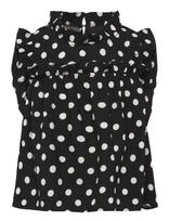 Grunt - Grgritt Dots Top - Palaidinės ir tunikos - Juoda