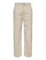 ONLY & SONS - Onsbob Loose Cot Lin 0007 Pant Noos - Lininės kelnės - Smėlio
