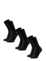 Danish Endurance - Bamboo Soft Top Socks 3-Pack - Sportinės kojinės - Juoda