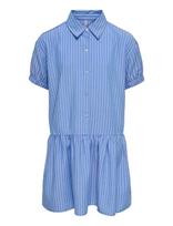 Kids Only - Kogcosmo Ss Shirt Dress Wvn - Suknelė trumpomis rankovėmis - Mėlyna