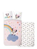 Minnie Mouse - Bed Linen Senior Minnie 3394 - 140X200, 60X63 Cm - Patalynės komplektas - Rožinė