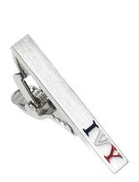 AN IVY - Brushed Silver Ivy Bar 3,5 Cm - Kaklaraiščių segtukai - Sidabro