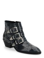 Chloé - Susanna Studded Ankle Boot - Aulinukai - Juoda
