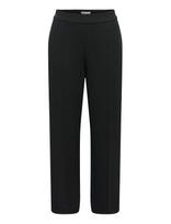 ONLY - Onlrenal Mw Pull-Up Wide Pant Tlr - Plačios kelnės - Juoda