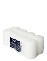 Havi - Havi Pilar Candle White 8-Pack - Vaškinė žvakė - Balta