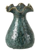 J-Line - Vase Ronny Irregular Clay Bl S - Tulpių vaza - Mėlyna