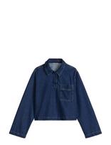 Marc O'Polo - Denim Blouses Longsleeve - Džinsiniai marškiniai - Tamsiai mėlyna