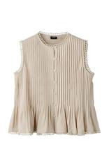 LMTD - Nlflosta Sl Short Shirt - Palaidinės ir tunikos - Smėlio