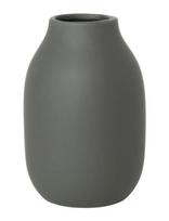 Blomus - Vase S - 15 Cm, Ø 10 Cm - Colora - Agave Green - Vaza - Chaki spalva