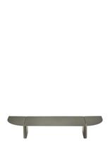 Blomus - Wall Shelf L - 14 X 80 X 22 Cm - Oru - Burned Metal - Lentyna - Chaki spalva