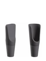 Blomus - Set 2 Wine Accessories - 7,2 X 2,2 X 3 Cm - Ilo - Magnet - Butelių atidarytuvai ir vyno kamščiai - Juoda