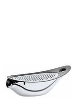 Blomus - Cheese Grater With Bowl - 19,5 X 10 X 7 Cm - Navetta - Stainless Steel - Citrusinių vaisių spaudyklė - Pilka