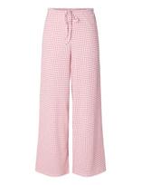 Pieces - Pcmalli Hw Pants Jrs D2D - Plačios kelnės - Marga / raštuota