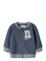 Name It - Nbmkoppe Ls Sweat Card Unb - Bomberio striukė - Mėlyna