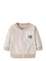Name It - Nbmkoppe Ls Sweat Card Unb - Bomberio striukė - Smėlio