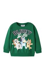 Name It - Nmmjust Bluey Nreg Sweat Unb Noos Sky - Megztinis - Žalia