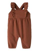 Lil'Atelier - Nbfilondon Ruk Loose Sweat Overall Lil - Kombinezonas - Ruda