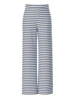 Pieces - Pcjeya Hw Wide Knit Pant D2D Jrs - Plačios kelnės - Mėlyna
