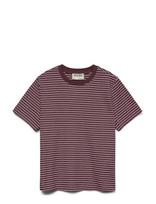 Vero Moda - Awjada Naima Ss O-Neck T-Shirt Noos - Marškinėliai trumpomis rankovėmis - Burgundiška splava