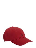 Tommy Hilfiger - Th Flag Soft 6 Panel Cap - Kepurė - Raudona