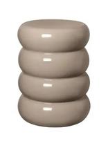 Blomus - Ceramic Stool, Round - Ø 34 Cm - Toru - Fungi - Taburetės ir suolai - Smėlio