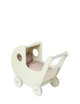Smallstuff - Pram, Soft Rose - Lėlių vežimėlis - Kreminė spalva