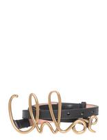 Chloé - Iconic Small Belt - Laisvalaikio diržas - Juoda