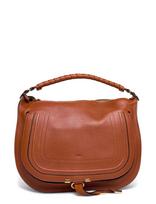 Chloé - Marcie Shoulder Bag - Rankinė - Ruda