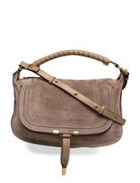 Chloé - Marcie Shoulder Bag - Rankinė - Ruda