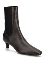 TOTEME - Leather Chelsea Boots 50 Mm - „Chelsea“ batai - Ruda