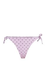Hunkemöller - Alicante String - Bikinis su raišteliais šonuose - Rožinė