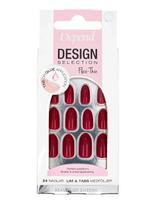 Depend Cosmetic - Design Selection Bordeaux Red Medium Oval Nord - Dirbtiniai nagai - Burgundiška splava