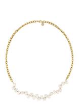 Edblad - Breeze Necklace Multi Chain Gold One Size - Perlų vėriniai - Aukso