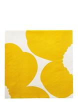 Marimekko By Havi - Marimekko Napkin Iso Unikko - Popierinės servetėlės - Geltona