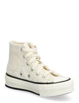 Converse - Chuck Taylor All Star Eva Lift - Aukštakulniai sportbačiai - Kreminė spalva