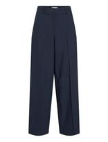 Vila - Vibeata Hw Trousers - Plačios kelnės - Tamsiai mėlyna