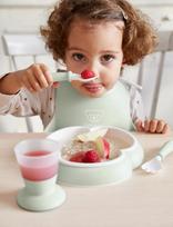 BabyBjörn - Babybjörn Baby Dinner Set, Powder Green - Kūdikių vakarienės rinkiniai - Žalia